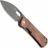 Boker Knives Boker Gust Copper 01BO146 - Serge Panchenko EDC - Stonewash D2 Drop Point - Copper And Stonewash Stainless Steel - Frame Lock Knife -Cheap Case Knives Store BK 01BO146 1