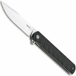 Boker Knives Boker Legion Knife 01BO242 - Stonewash Drop Point - Black G10 - Flipper Folder