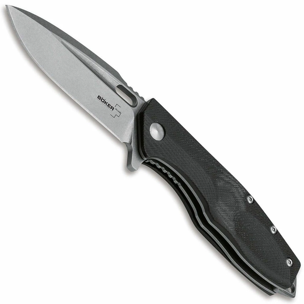 Boker Knives Boker Caracal Folder Mini 01BO756 Boris Manasherov EDC D2 Drop Point Flipper Folder Black G10 Handle 3 Boker Knives Boker Caracal Folder Mini 01BO756 Boris Manasherov EDC D2 Drop Point Flipper Folder Black G10 Handle