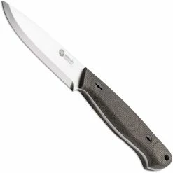 Boker Knives Boker Arbolito Bushcraft Micarta 02BA331 - N690 Drop Point Fixed Blade - Linen Micarta