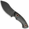 Boker Knives Boker Nessmi Pro Black 02BO066 - Jesper Voxnaes EDC - Black D2 - Black Micarta - Fixed Blade -Cheap Case Knives Store BK 02BO066 1