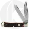 Boker Knives Boker Trapper Knife, Jigged Red Bone, BK-2525JRB 1 Boker Knives Boker Trapper Knife, Jigged Red Bone, BK-2525JRB -Cheap Case Knives Store BK 2525JRB OPEN FRONT