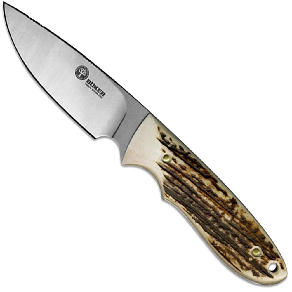 Boker Knives: Boker Pine Creek Knife, Stag, BK-BA701H 3 Boker Knives: Boker Pine Creek Knife, Stag, BK-BA701H