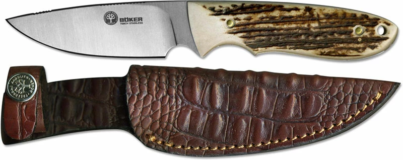 Boker Knives: Boker Pine Creek Knife, Stag, BK-BA701H 4 Boker Knives: Boker Pine Creek Knife, Stag, BK-BA701H - Image 2