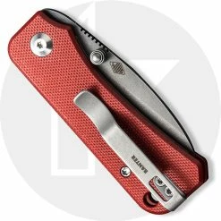 CIVIVI Knives CIVIVI Baby Banter C19068S-6 - Gray Stonewash Nitro-V - Burgundy G10 - Liner Lock Folder 7 CIVIVI Knives CIVIVI Baby Banter C19068S-6 - Gray Stonewash Nitro-V - Burgundy G10 - Liner Lock Folder -Cheap Case Knives Store C19068S 6 Baby Banter CLOSED BACK