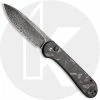 CIVIVI Knives CIVIVI Button Lock Elementum C2103DS-3 - Black Hand Rubbed Damascus - Black Marble Carbon Fiber - Manual Action - Button Lock Folder -Cheap Case Knives Store C2103DS 3 Button Lock Elementum OPEN FRONT