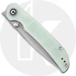 CIVIVI Knives CIVIVI Imperium Knife C2107A - Value Price EDC - Stonewash Nitro-V Drop Point - Natural G10 - Liner Lock - Front Flipper Folder 6 CIVIVI Knives CIVIVI Imperium Knife C2107A - Value Price EDC - Stonewash Nitro-V Drop Point - Natural G10 - Liner Lock - Front Flipper Folder -Cheap Case Knives Store C2107A Imperium CLOSED FRONT