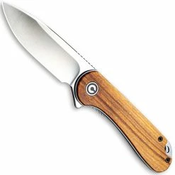 CIVIVI Knives CIVIVI Elementum Knife C907C - Satin D2 Drop Point - Rosewood - Liner Lock Flipper Folder