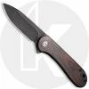 CIVIVI Knives CIVIVI Elementum C907W - Black Stonewash D2 - Black Ebony Wood - Liner Lock - Flipper Folder