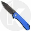 CIVIVI Knives CIVIVI Elementum C907X - Black Stonewash D2 - Blue G10 - Liner Lock - Flipper Folder