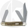 Case Knives Case Stockman Knife 00809 - Pocket Worn Green Bone - 6347SS - Discontinued - BNIB 1 Case Knives Case Stockman Knife 00809 - Pocket Worn Green Bone - 6347SS - Discontinued - BNIB -Cheap Case Knives Store CA 0809 FRONT