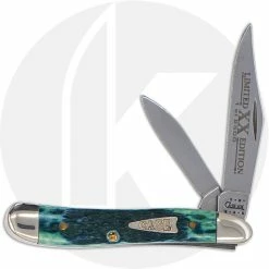 Case Knives Case Peanut Knife 10070 - Limited Edition X - Kentucky Bluegrass - 6220SS - Discontinued - BNIB