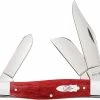 Case Knives Case Large Stockman Knife 11327- Smooth Old Red Bone - 6375SS 2 Case Knives Case Large Stockman Knife 11327- Smooth Old Red Bone - 6375SS -Cheap Case Knives Store CA 11327