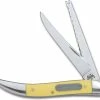 Case Knives Case Fishing Knife, Yellow Synthetic, CA-120 -Cheap Case Knives Store CA 120