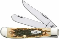 Case Knives Case Mini Trapper, Amber Bone, CA-13