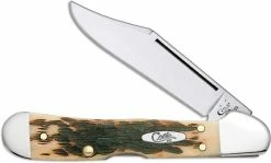 Case Knives Case Mini CopperLock, Amber Bone, CA-133