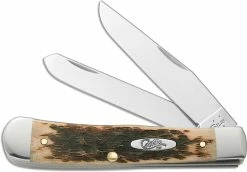 Case Knives Case Trapper, Amber Bone, CA-164