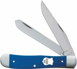 Case Knives Case Trapper Knife 16740 Blue G10 10254SS