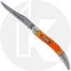 Case Knives Case Small Texas Toothpick Knife 17071 - Limited Edition XVII - Orange Peel Bone - 610096SS - Discontinued - BNIB