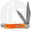 Case Knives Case Peanut Knife 17073 - Limited Edition XVII - Orange Peel Bone - 6220SS - Discontinued - BNIB 1 Case Knives Case Peanut Knife 17073 - Limited Edition XVII - Orange Peel Bone - 6220SS - Discontinued - BNIB -Cheap Case Knives Store CA 17073 FRONT