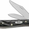 Case Knives: Case Rough Black Peanut Knife, CA-18225 1 Case Knives: Case Rough Black Peanut Knife, CA-18225 -Cheap Case Knives Store CA 18225