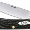 Case Knives Case Sod Buster Jr, Rough Black, CA-18229 -Cheap Case Knives Store CA 18229