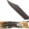 Case Knives Case Cheetah Knife 34801 Limited Damascus Blade BoneStag Handle 6.5111 1 / 2LDAM -Cheap Case Knives Store CA 34801