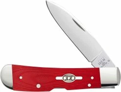 Case Knives Case Tribal Lock Knife 45405 Smooth Red G10 TB1012010LSS