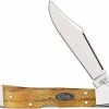 Case Knives Case Mini CopperLock Knife 47127 - Yellow Curly Oak - 71749LSS -Cheap Case Knives Store CA 47127