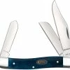 Case Knives Case Stockman Knife 52805 Smooth Mediterranean Blue Bone 6347SS -Cheap Case Knives Store CA 52805