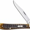 Case Knives Case Slimline Trapper Knife 52839 Jigged Antique Bone 61048SS 2 Case Knives Case Slimline Trapper Knife 52839 Jigged Antique Bone 61048SS -Cheap Case Knives Store CA 52839