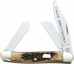 Case Knives Case Stockman Knife 05292 - Case Brothers - Genuine Stag - 5347SS - Discontinued - BNIB