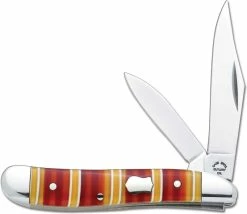 Case Knives Case Peanut Knife 05323 - Case Brothers - Candy Stripe - R220SS - Discontinued - BNIB