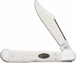 Case Knives Case Mini CopperLock Knife 63963 - White Synthetic - 41749LSS