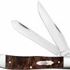 Case Knives Case Trapper Knife 64060 - Brown Maple Burl Wood - 7254SS 1 Case Knives Case Trapper Knife 64060 - Brown Maple Burl Wood - 7254SS -Cheap Case Knives Store CA 64060