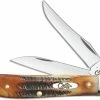 Case Knives Case Mini Trapper Knife, BoneStag, CA-65305 -Cheap Case Knives Store CA 65305
