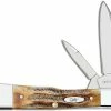 Case Knives Case Gunstock Knife 65322 6.5 BoneStag 6.52130SS -Cheap Case Knives Store CA 65322