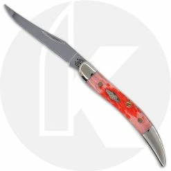 Case Knives Case Small Texas Toothpick 07033 - Tradewinds Collection - Tradewinds Sunset Bone - 610096 SS - Discontinued - BNIB - LTD 500