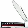 Case Knives Case Mini CopperLock Knife 07312 Red Line Stripes Of Service 61749LSS