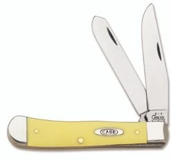 Case Knives Case Trapper, Yellow Synthetic, CA-80161