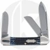 Case Knives Case Gunboat 08518 - Mediterranean Blue Bone - 6394SS - Discontinued - BNIB - LTD 100 -Cheap Case Knives Store CA 8518 FRONT