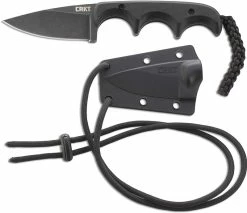 CRKT Knives CRKT Minimalist Knife, Black Drop Point, CR-2384K -Cheap Case Knives Store CR 2384K