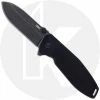 CRKT Knives CRKT Squid XM 2495K - Lucas Burnley Assisted EDC - Black Stonewash Spear Point - Black G10 / Stainless Steel - Frame Lock Flipper Folder