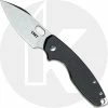 CRKT Knives CRKT Pilar III 5317 - Jesper Voxnaes EDC - Satin Drop Point - Black G10 And Stainless Steel - Frame Lock Folder -Cheap Case Knives Store CR 5317 1