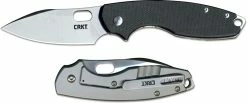 CRKT Knives CRKT Pilar III 5317 - Jesper Voxnaes EDC - Satin Drop Point - Black G10 And Stainless Steel - Frame Lock Folder -Cheap Case Knives Store CR 5317