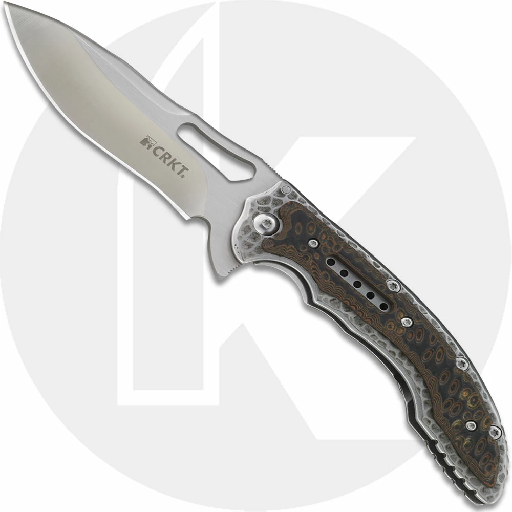 CRKT Knives CRKT Fossil Knife, Small, CR-5460 3 CRKT Knives CRKT Fossil Knife, Small, CR-5460