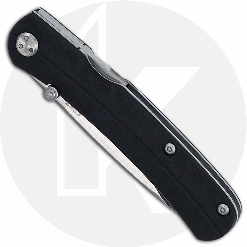 CRKT Knives CRKT Kith 6433 - Ken Steigerwalt Value Price EDC - Satin Drop Point - Black GRN - Front Lock Folder 4 CRKT Knives CRKT Kith 6433 - Ken Steigerwalt Value Price EDC - Satin Drop Point - Black GRN - Front Lock Folder - Image 2