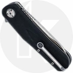 CRKT Knives CRKT Mah-Hawk 6535 - Liong Mah Assisted EDC - Satin Drop Point - Black GRN - Flipper Folder 7 CRKT Knives CRKT Mah-Hawk 6535 - Liong Mah Assisted EDC - Satin Drop Point - Black GRN - Flipper Folder -Cheap Case Knives Store CR 6535 OPEN BACK