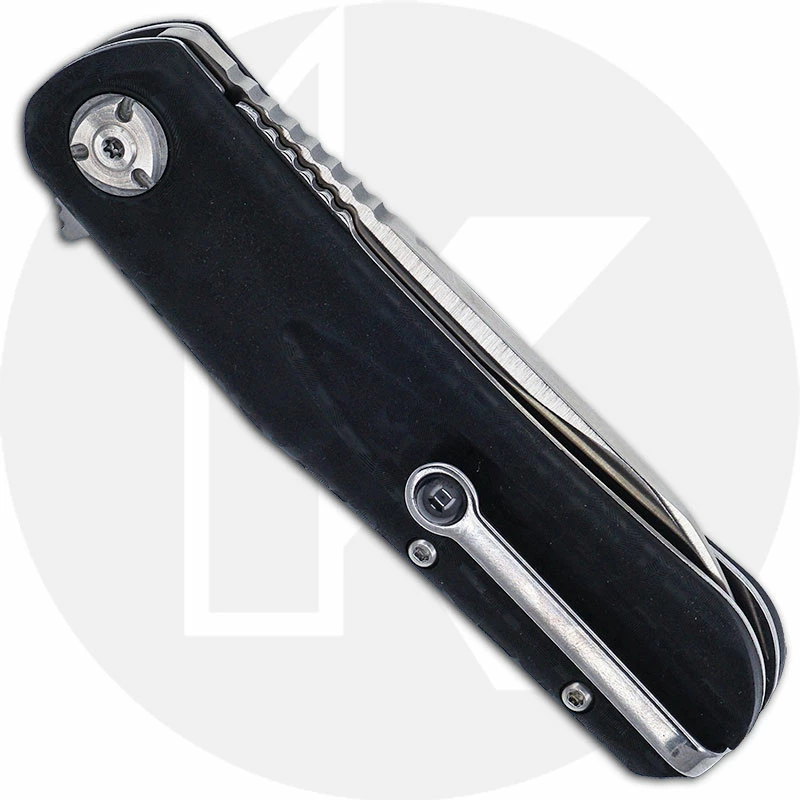 CRKT Knives CRKT Mah-Hawk 6535 - Liong Mah Assisted EDC - Satin Drop Point - Black GRN - Flipper Folder 5 CRKT Knives CRKT Mah-Hawk 6535 - Liong Mah Assisted EDC - Satin Drop Point - Black GRN - Flipper Folder - Image 3