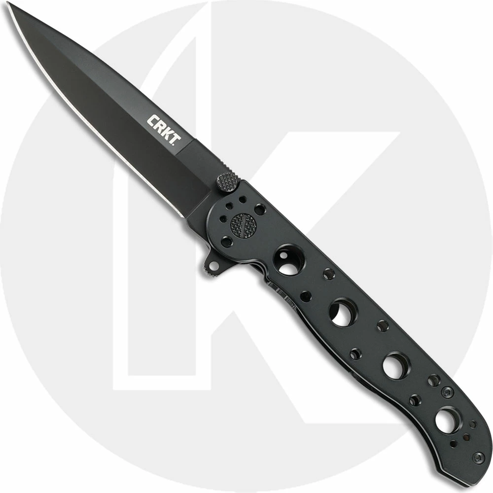 CRKT Knives CRKT M16-03KS Knife Kit Carson Black Spear Point Flipper Folder Stainless Steel Frame Lock 3 CRKT Knives CRKT M16-03KS Knife Kit Carson Black Spear Point Flipper Folder Stainless Steel Frame Lock